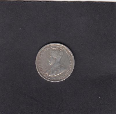 Beschrijving: 6 Pence GEORGIUS V